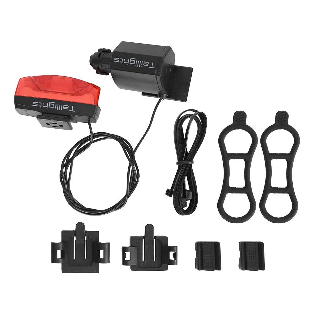 Tail Light Magnetic Induction Self Generating Electricity Mountain Taillight Cycling Warning Light LED Light Set