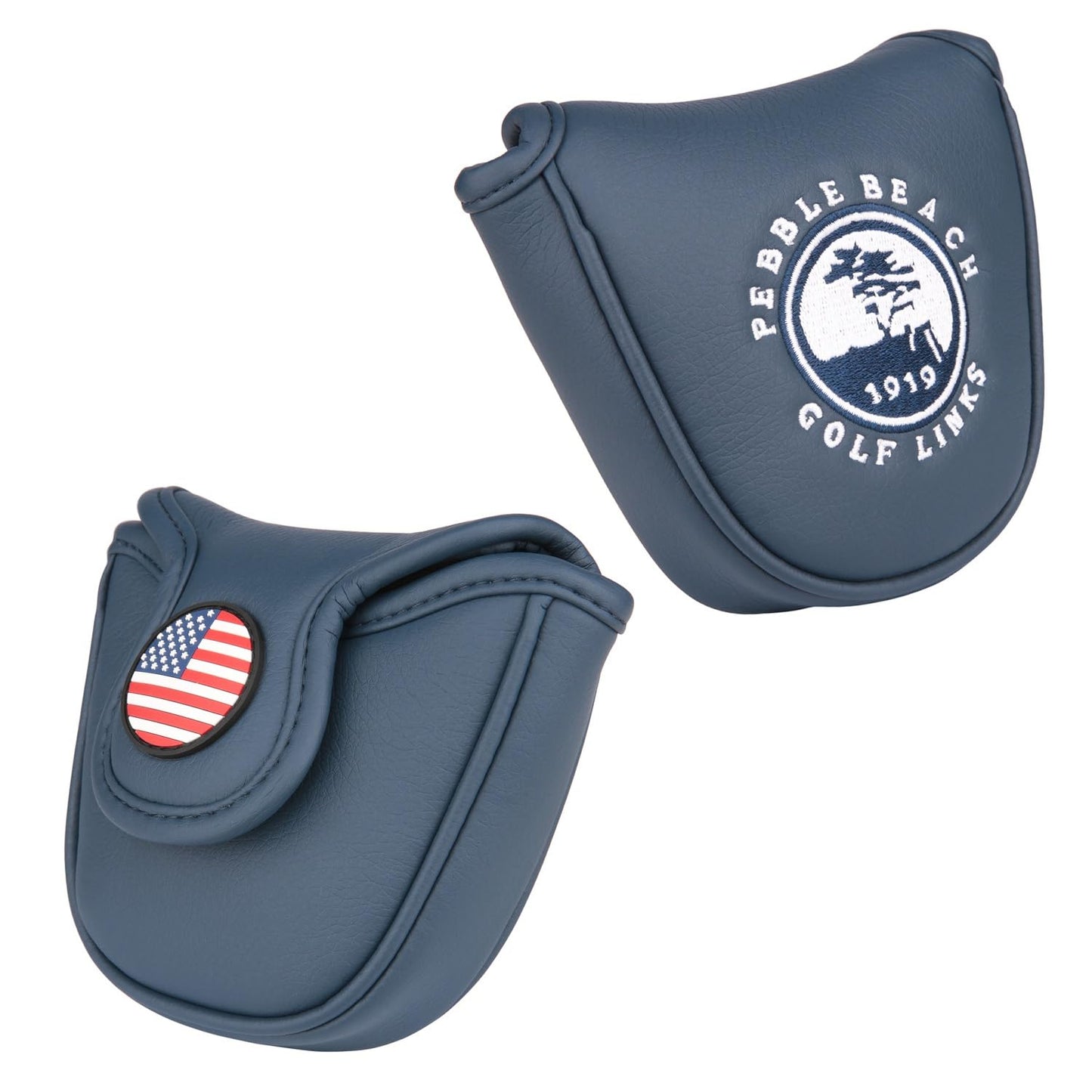 OGECLF 1pc Golf Club Mallet Putter Head Cover with Magnetic Closure for Scotty Cameron Taylormade Odyssey (Blue)