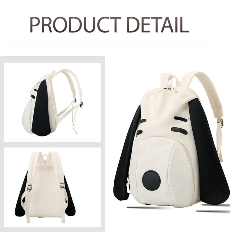SANXIULY Aesthetic cartoon backpack for women,Cute Funny Dog Backpack anyone