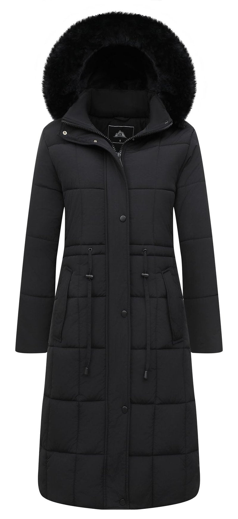 GOLDLADIES Women's Winter Coat Long Waterproof Parka - Warm Snow Jacket for Women, Windproof Winter Jacket with Hood, Heavy Duty Cold Weather Outerwear