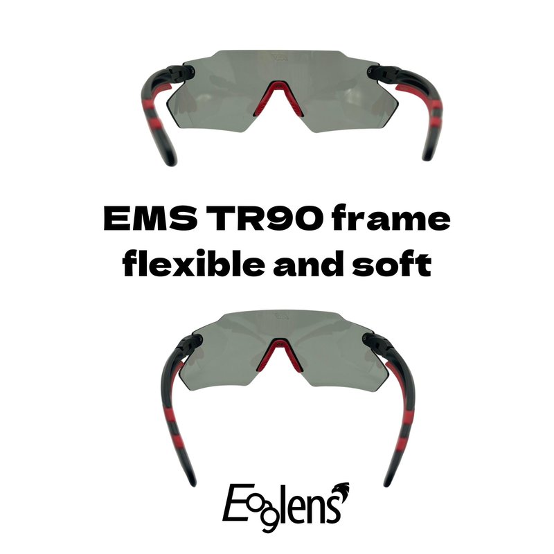 Eaglens.54 Outdoor Sports polarized photochromic wrap around Cycling Sunglasses for Men & Women TR90 Frame UV Protection