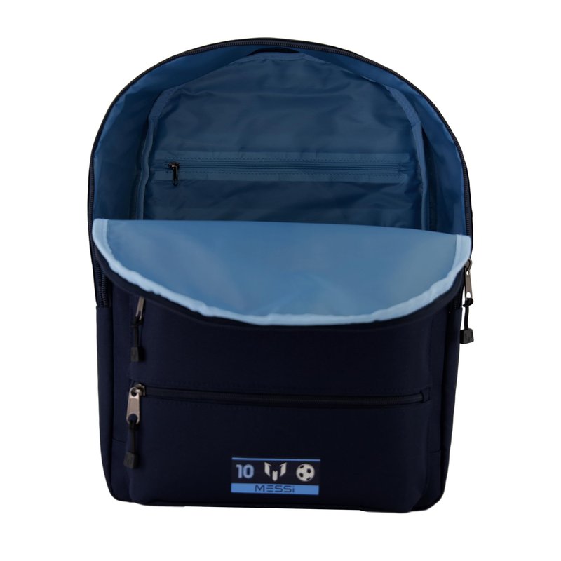 Messi Lifestyle Backpack, Bookbag with Pockets & Adjustable Straps