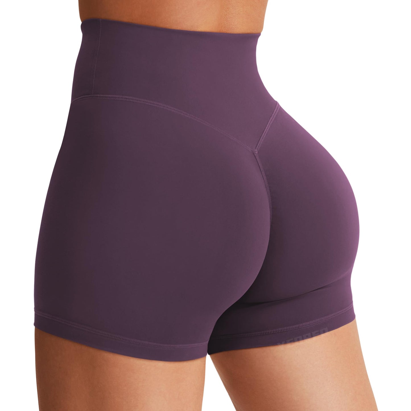 YEOREO Women's Biker Shorts 3.6" / 4.5" / 6" Workout Gym Shorts High Waist Tummy Control Hidden Scrunch Running Yoga