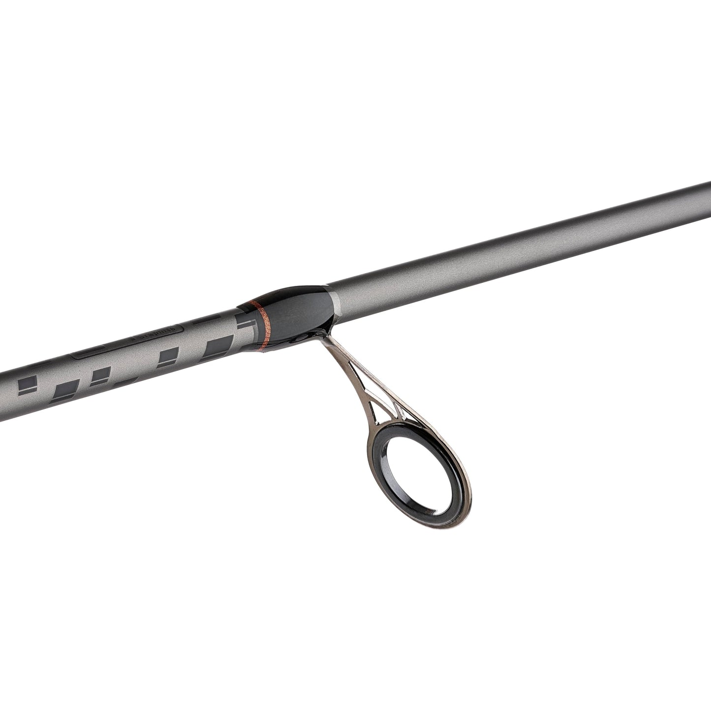 Abu Garcia 6'6" Vengeance Spinning Fishing Rod, 1-Piece Rod, Medium Rod Power, Fast Action, Custom Ergonomic Reel Seat, Comfortable EVA Handle, 24-Ton Graphite Blank