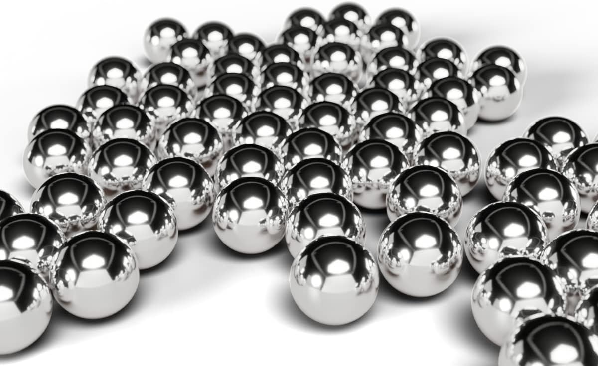 Steel Ball Slingshot Ammo - 3000 Pcs 1/4" Precision 6.35mm Steel Bearings