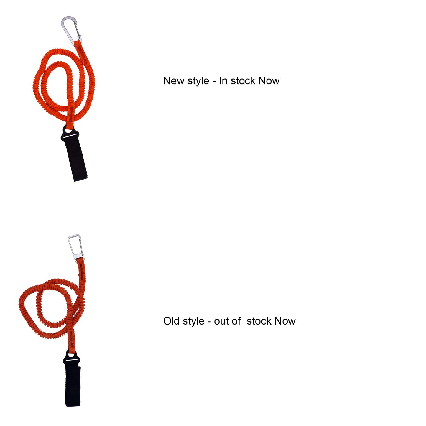 YYST Orange Paddle Leash Paddle Holder Tool Lanyard - No Paddle (Orange X 2 Pack)