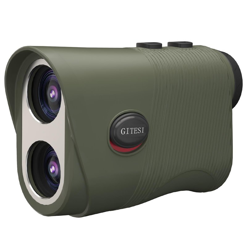 Slope Golf Rangefinder 1200 Yards Laser Range Finder for Golf & Hunting 7X Magnification Flag Pole Locking Vibration Integrated Magnet IPX44Waterproof Rechargeable Golf Accessories for Men(Green)
