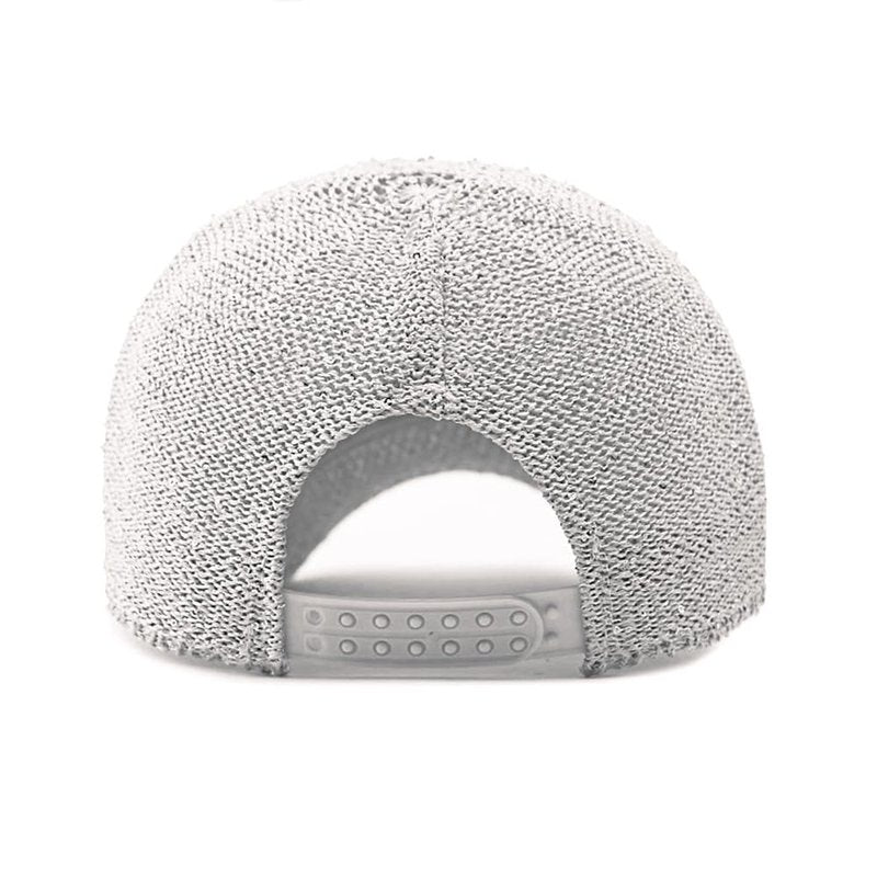 WITHMOONS Breathable Mesh Baseball Cap – Lightweight Sequin Glitter Summer Hat for Women, Adjustable Fit YZM0257 (White)