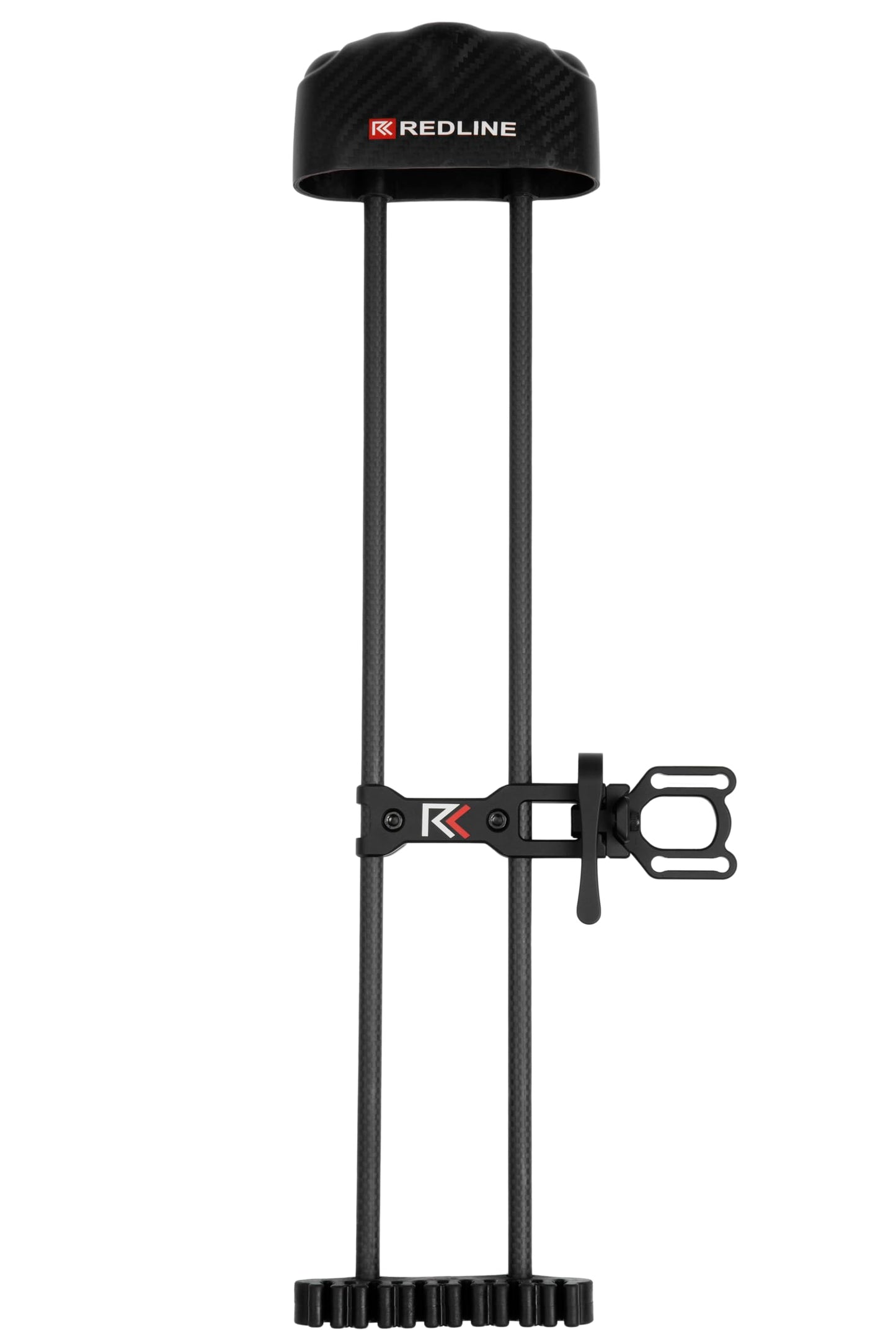 REDLINE Quiver RL-1 Carbon 6 Arrow Quiver, Soft-Touch Rubber Arrow Insert eliminates Noise