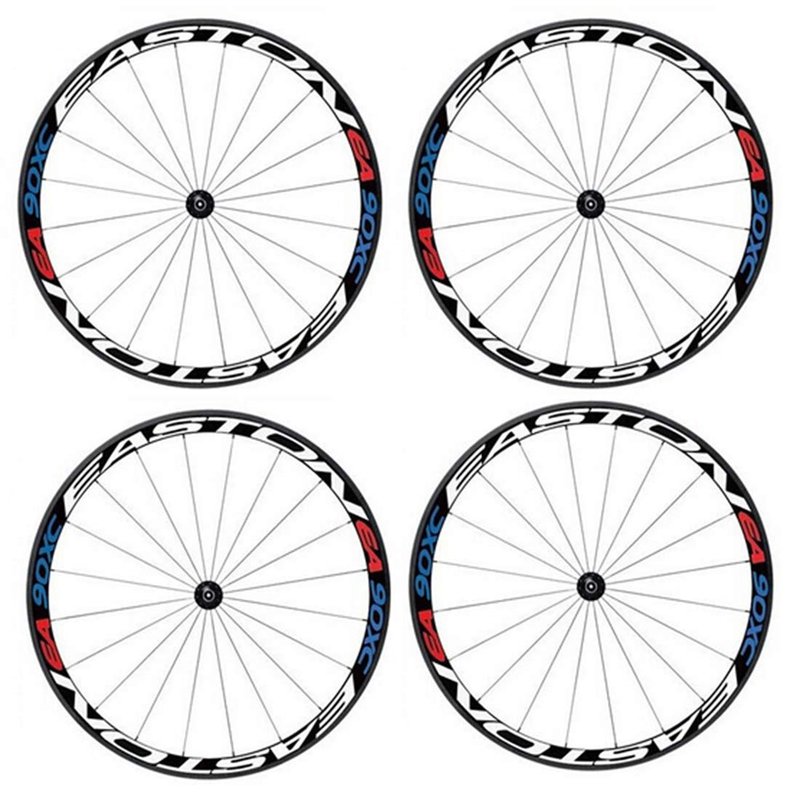 HMANE 4Pcs Bike Stickers Bicycle Wheel Rims Light Safety Reflective Stickers Decal