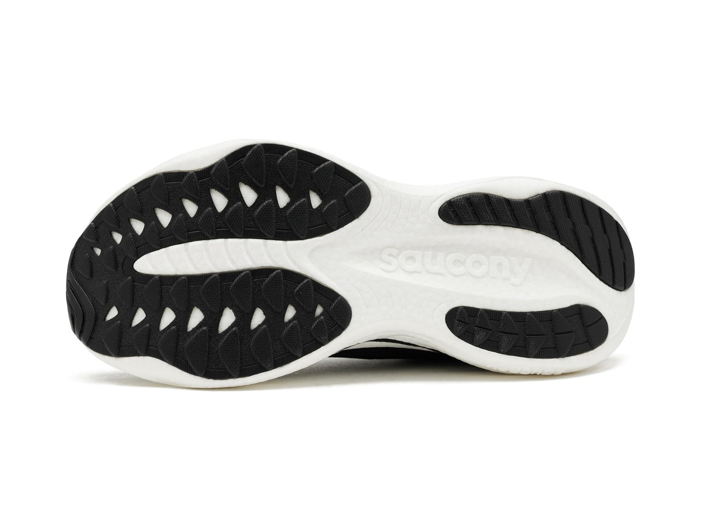 Saucony Women's Ride 19 Sneaker, Black/Silver, 8.5
