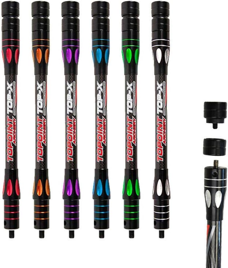 Archery Bow Stabilizer - Carbon Fiber Balance Bar for 10-15 Inch Compound & Recurve Bows | Dampen Vibration