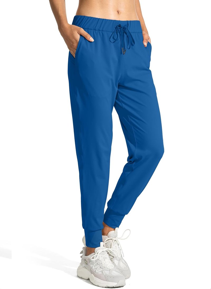 Women's Joggers with Pockets - Drawstring Sweatpants for Lounge & Workout | Comfortable Running Pants