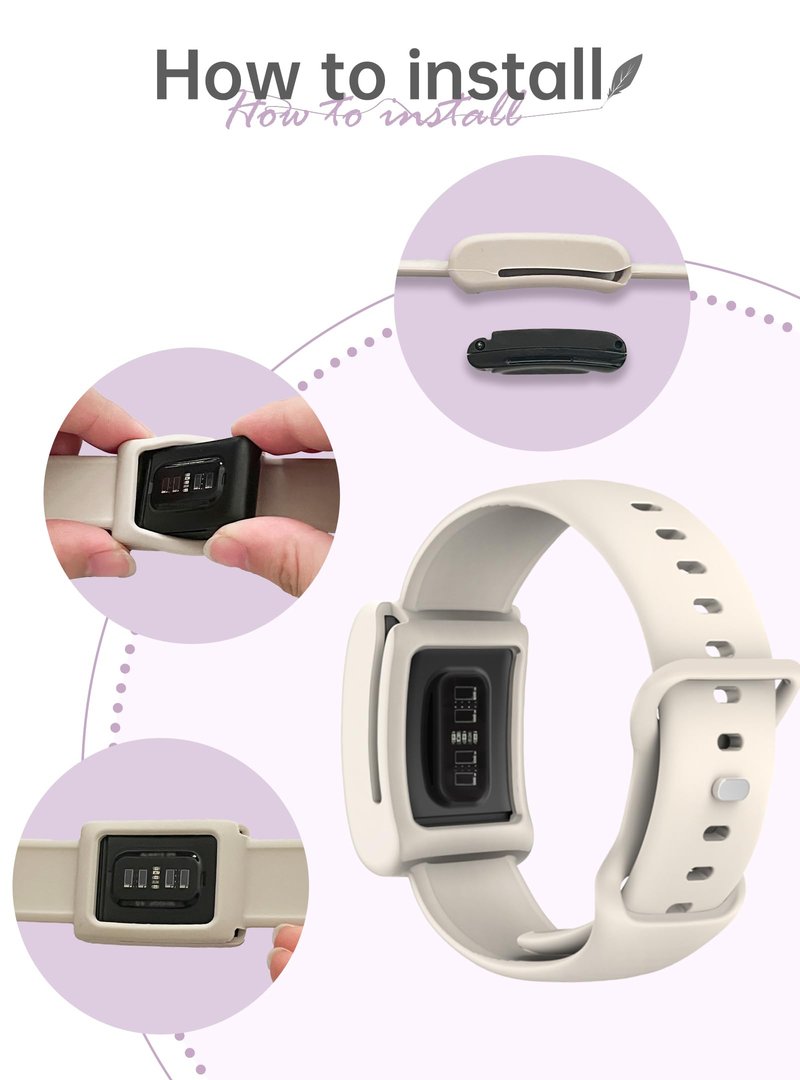 Yeahxing Silicone Band for WHOOP 5.0/4.0 - Sports Wristband Compatible with Whoop 4.0/5.0 Peak/One Straps - Soft-Touch, Waterproof and Sweatproof, for Wrist Size 4.9 Inch~8.9 Inch