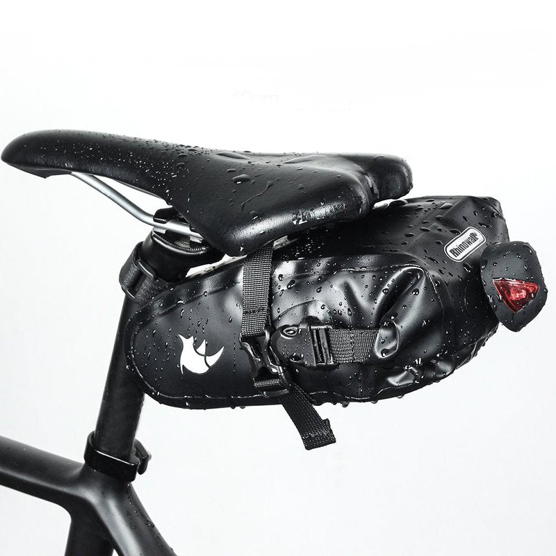 Rhinowalk Bicycle Saddle Bag, Waterproof Bike Bag Under seat Bag 1.5L Rainproof Mountain Road Bike Seat Bag Bicycle Bag Professional Cycling Accessories