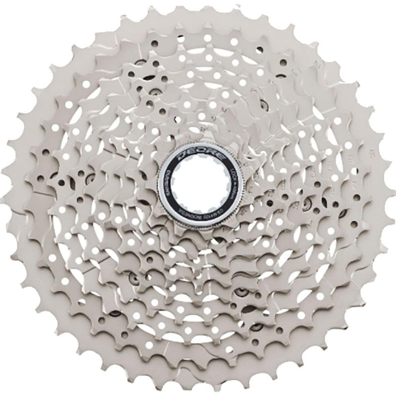 Shimano DEORE CS-M4100-10 CASS 10SPD 11-42T Silver