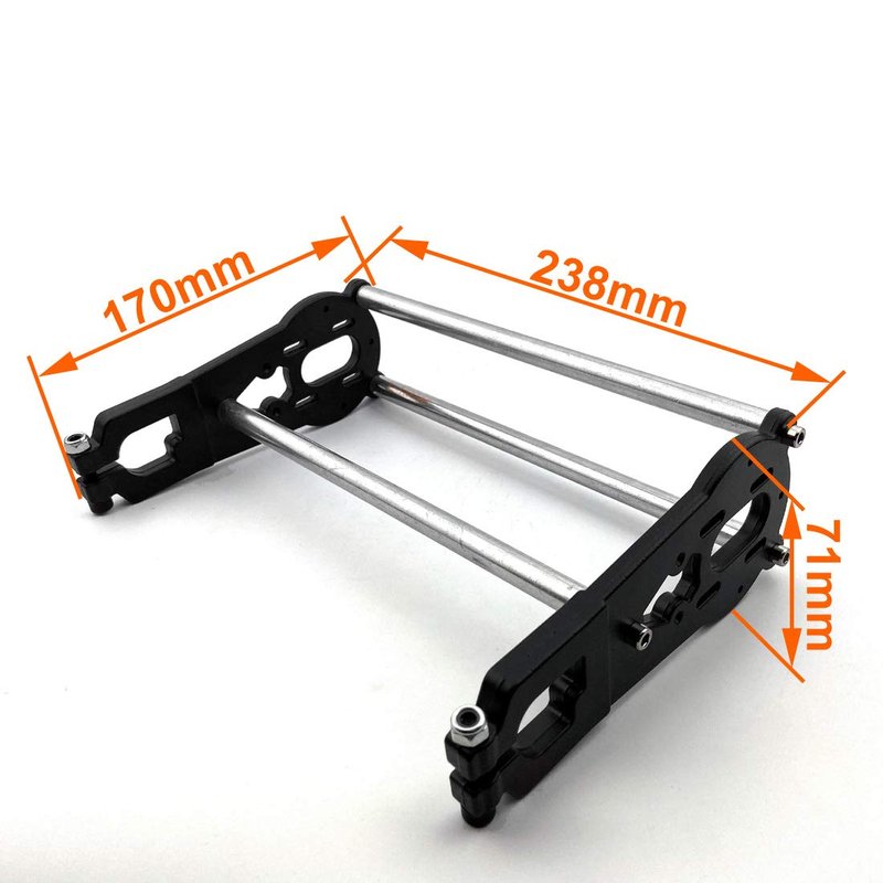 N63 Motor Mount for Mountain Skateboard Truck Adjustable 6374 Brushless Motor Holder for Off Road Board