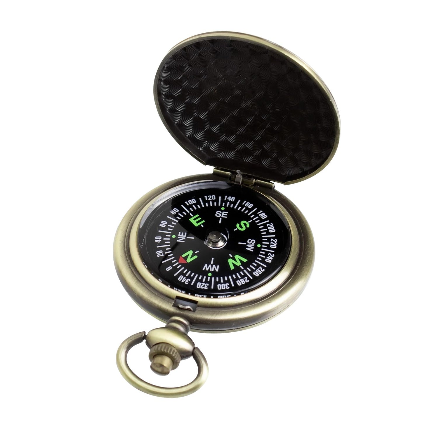 Pocket Compass | Antique Compass | Orienteering Camping Compass | Boy Scout Gifts Compass for Backpacking Hunting Navigation