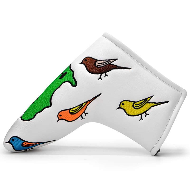 Birdie&Green Golf Putter Cover Headcover, Blade Putter Head Cover Magnetic - PU Leather Golf Headcovers fits for Scotty Cameron, Odyssey Putters for Men