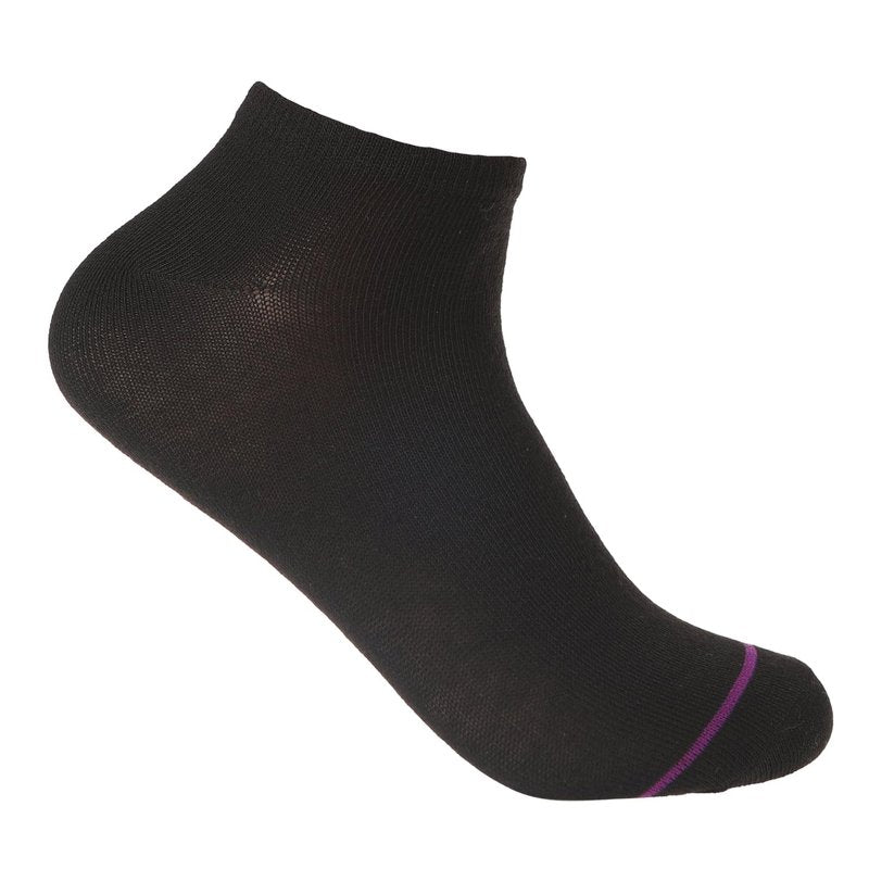 Steve Madden Women's 6, 8 and 10 Pairs Low Cut Sneaker Workout Running Sport Socks - Ankle Socks for Women, Black 2 (10 PK)