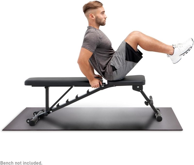Fitness Equipment Mat - Durable Floor Protector for Treadmills, Ellipticals & Exercise Bikes | Heavy-Duty Design