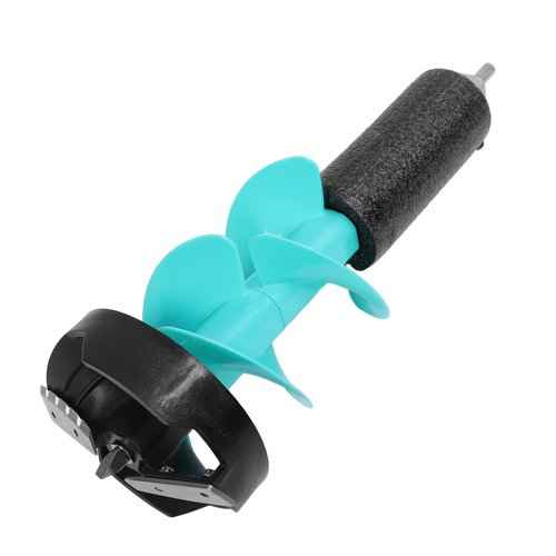 6 Inch Electric Ice Auger Bit with Adapter for Winter Fishing Enthusiasts and Ice Drill Equipment
