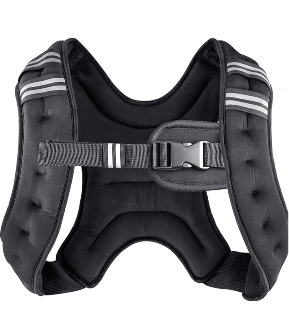 Weighted Vest for Women 8 Lbs Weights Black, Perfect for Running Walking Workout