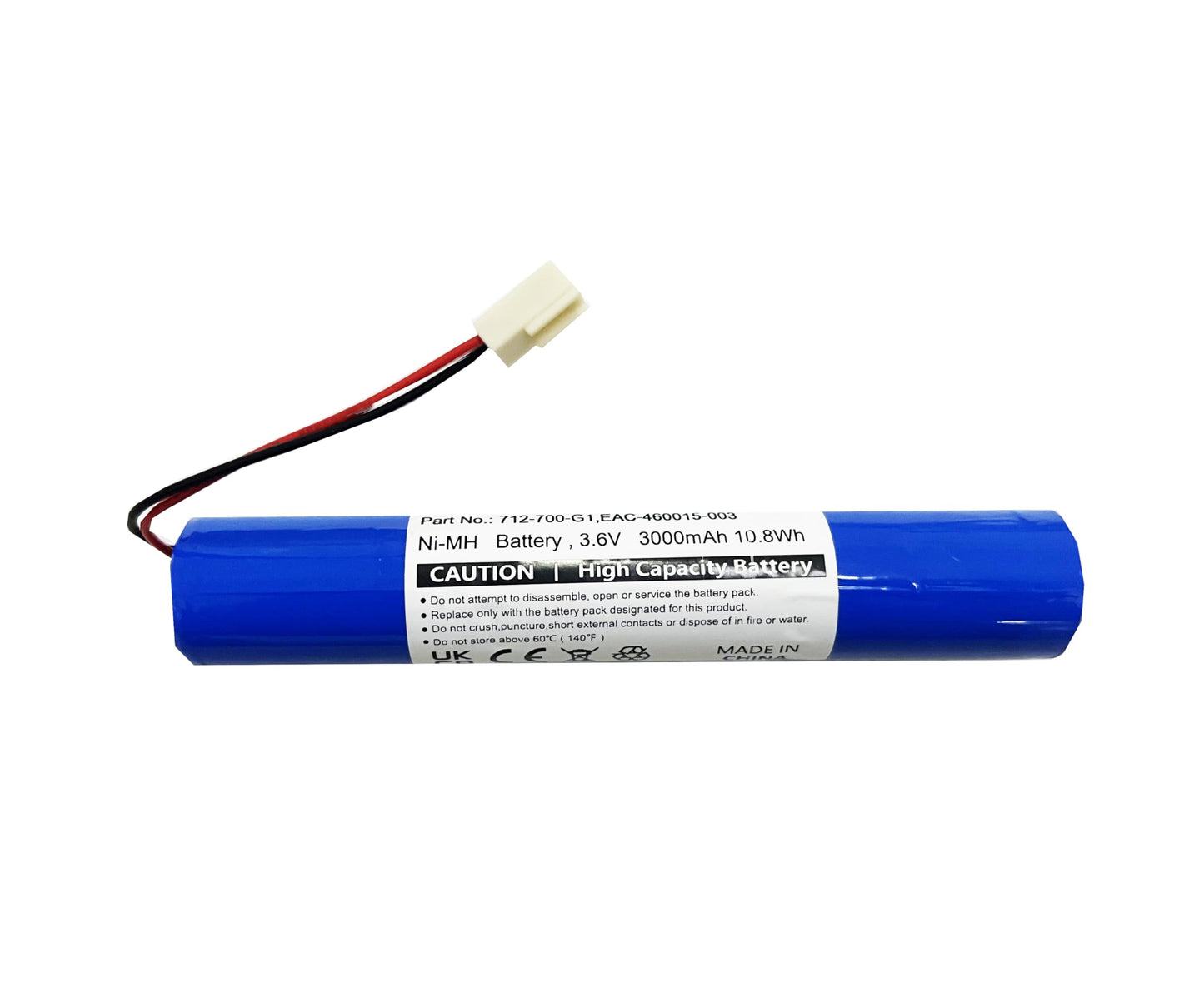 BORNMIO Replacement Battery for Inficon D-TEK Select Refrigerant Leak Detector 712-202-G1 PLS LED Stobe Compass and D-TEK CO2 Refrigerant Leak Detectors A19267-460015-LSG EAC-460015-003 712-700-G1