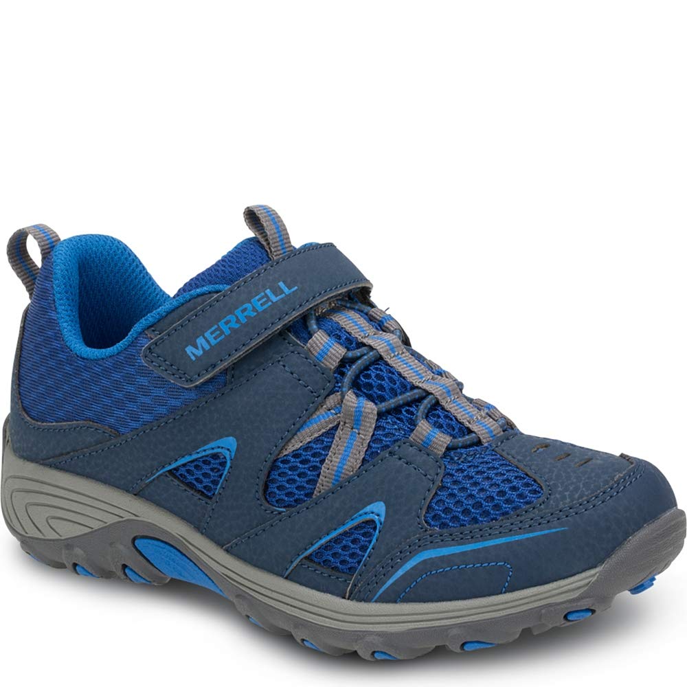 Merrell Trail Chaser Hiking Sneaker, Navy/Blue, 13 US Unisex Little Kid