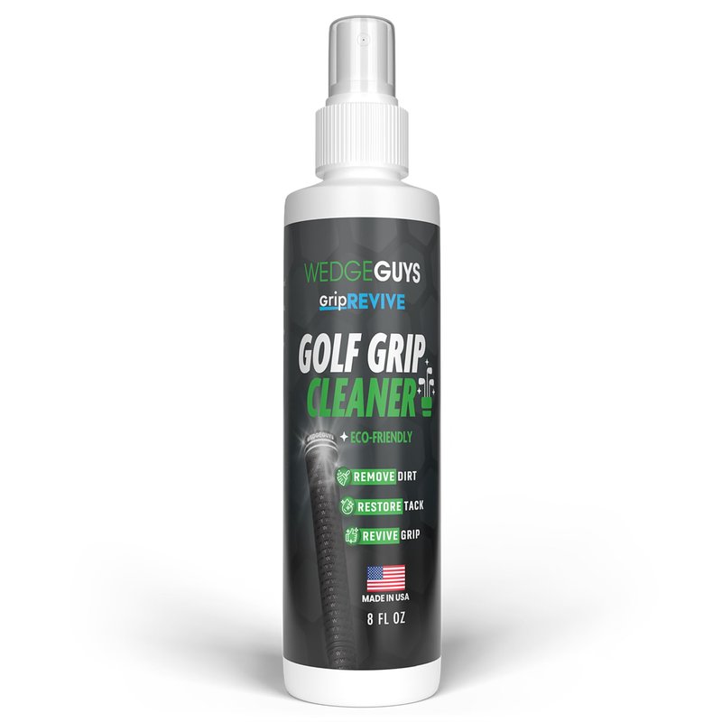 Wedge Guys Golf Grip Cleaner - GripRevive - Restore & Enhance Traction for All Golf Grips - Safe Formula for Improved Performance - Easy to Use Golf Grip Cleaning Solution
