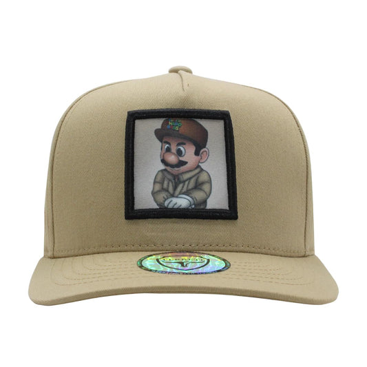 Ferreti Culiacan CHA-Rio 701 Khaki Hat - Premium Baseball Caps for Men and Womens, Mens Snapback Hats - Adjustable Size, Black