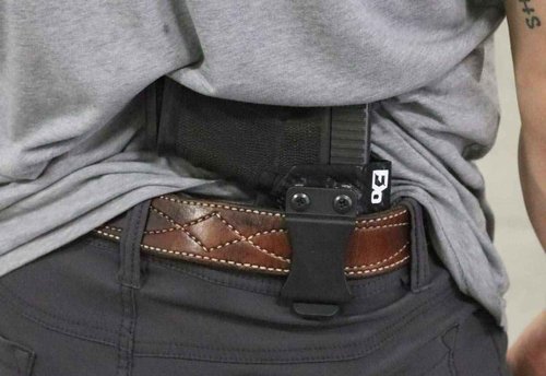 Fierce Defender TLR1 Compatible Glock 19 23 32 IWB Kydex Holster The Winter Warrior Series -Made in USA- GEN 5 Compatible (Black)