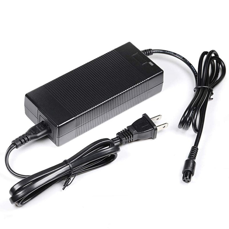 Mouow UL Certified 42V 2A Power Adapter 3-Prong Powerfast Inline Connector for 36V Pocket Mod,Dirt Quad,and Sports Mod More,Lithium Battery Charger