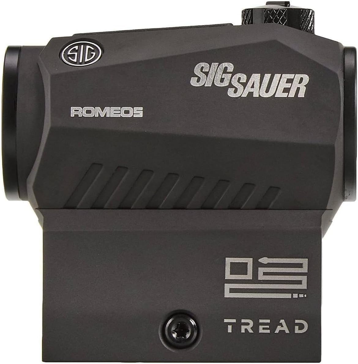SIG SAUER Romeo5 Red Dot Sight - 1x20mm Waterproof & Fog-Proof Compact 2 MOA for M400 Tread