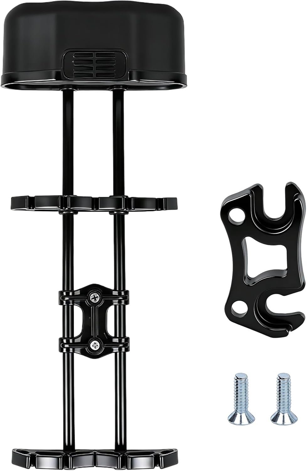 5 Arrows Quiver - Quick Release Left-Handed Vibration Absorbing Holder for Compound & Recurve Bows
