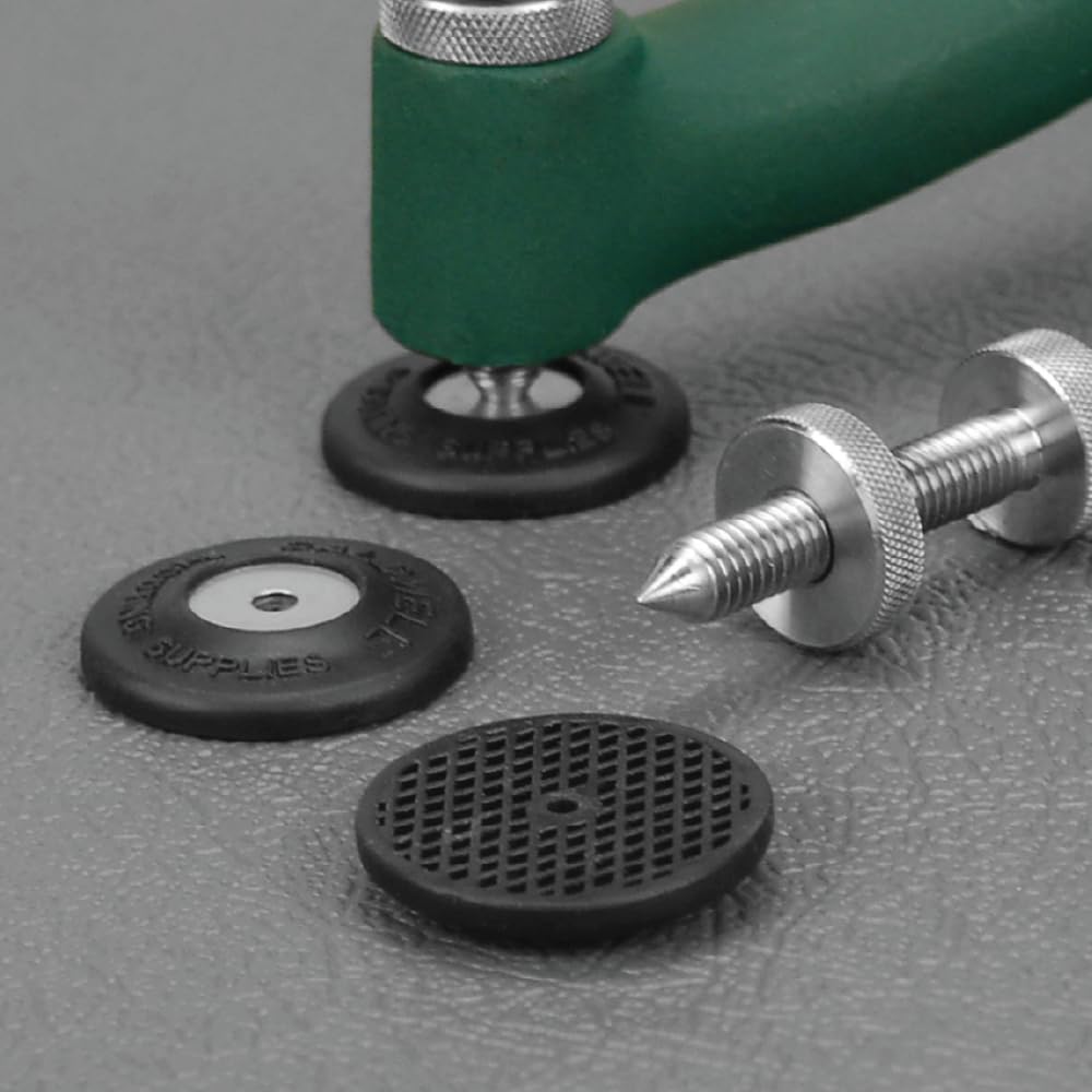 Caldwell Replacement Feet for The Rock BR with Rubber Coating for Range Sight In and Shooting Stability