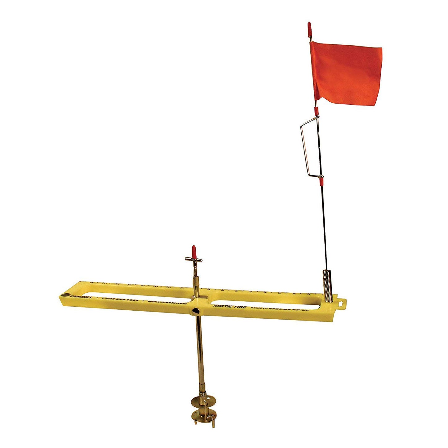 Frabill Arctic Fire Tip Up Yellow, One Size