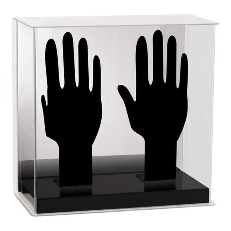 Franklin Sports Official Batting Glove Display Case - Baseball/Softball - Plexiglass - Mirrored/Autograph Display