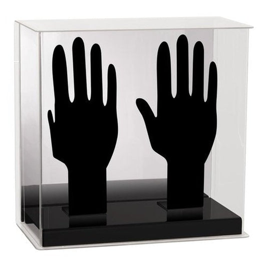 Franklin Sports Official Batting Glove Display Case - Baseball/Softball - Plexiglass - Mirrored/Autograph Display