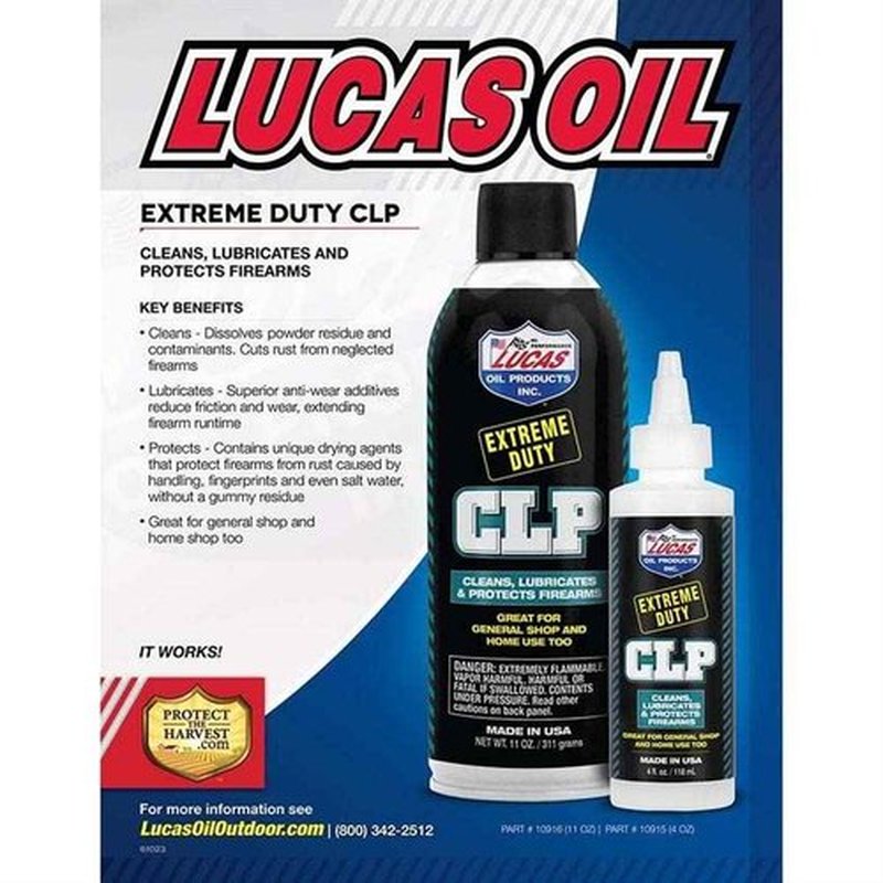 Lucas Oil 10915 Extreme Duty CLP - 4 Ounce (Pack of 12)