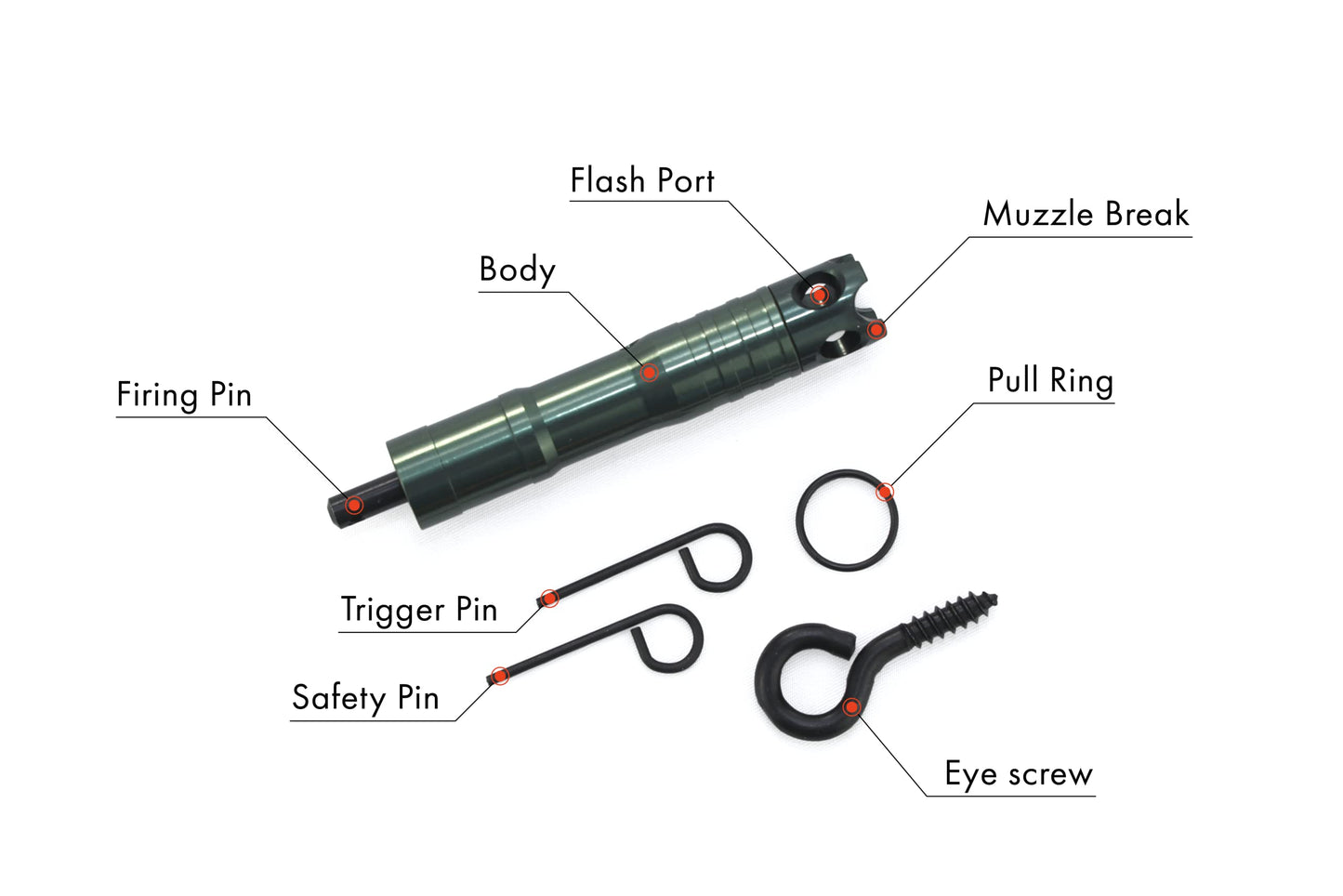 Camp Safe | Complete 209 Perimeter Trip Alarm Kit