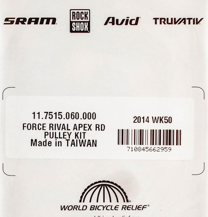 SRAM Force/Rival/Apex 10 Speed Rear Derailleur Pulley Set