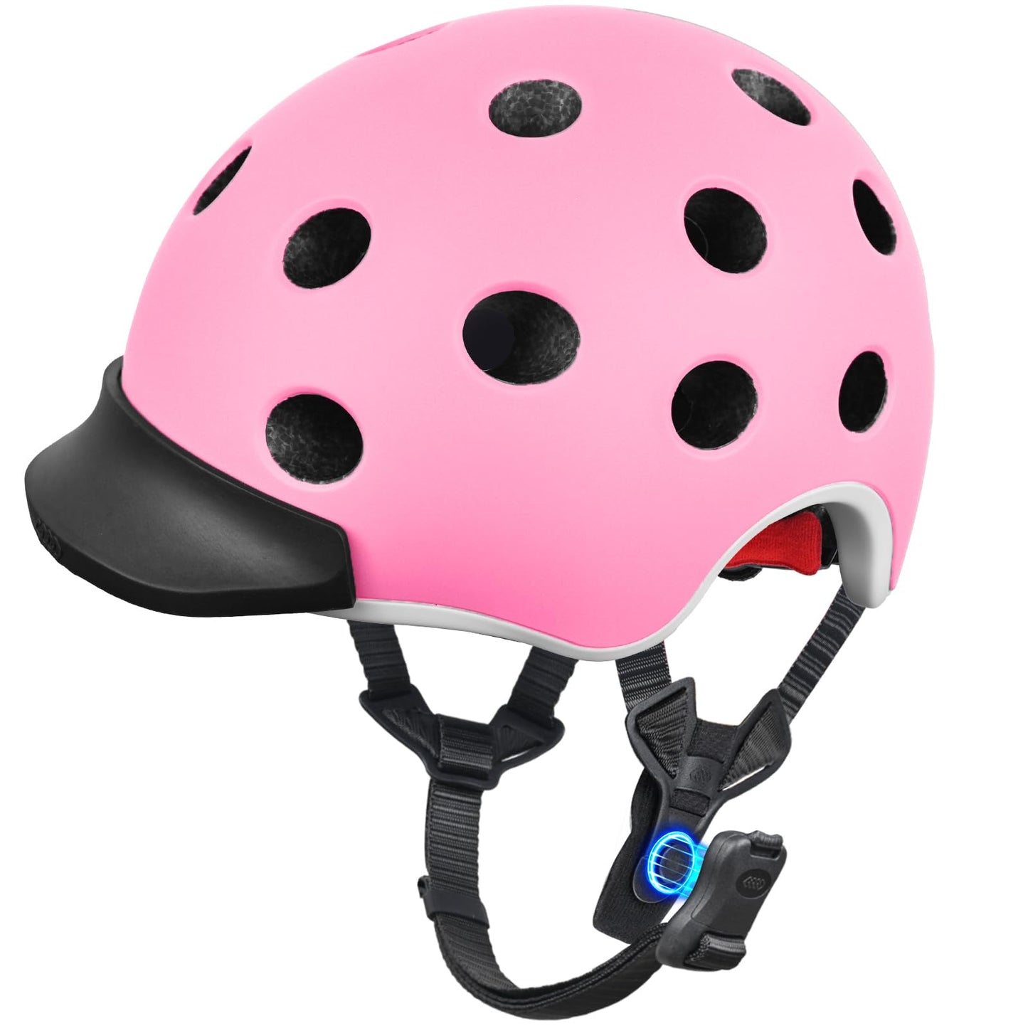 Wemfg Kids Bike Helmet for 5-8-14 Magnetic Buckle Skateboard Helmet for Boys Girls Child Youth Adjustable Lightweight Ventilation and Multi-Sports Scooter Cycling Roller Balance