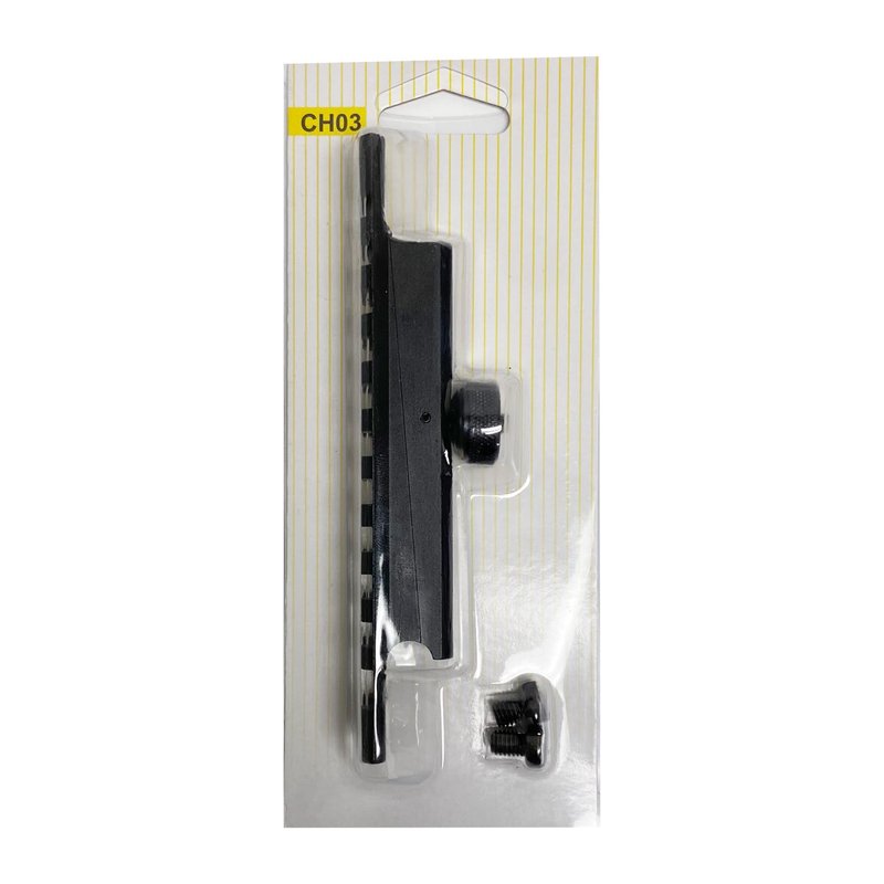 TPO Carry Handle Picatinny Rail Mount, 12 Slots Fits Picatinny Rail