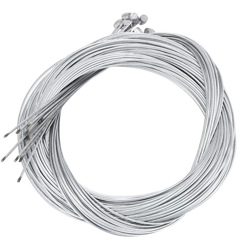 Ymiko 2.5 m Brake Cable 20 Brakes 2300 mm Cables lot Rear for Electric Bikes disc Electric Modification Accessories Metal housing Long Electric brake line Rear Wheel Cable Core Brake Line Accessories