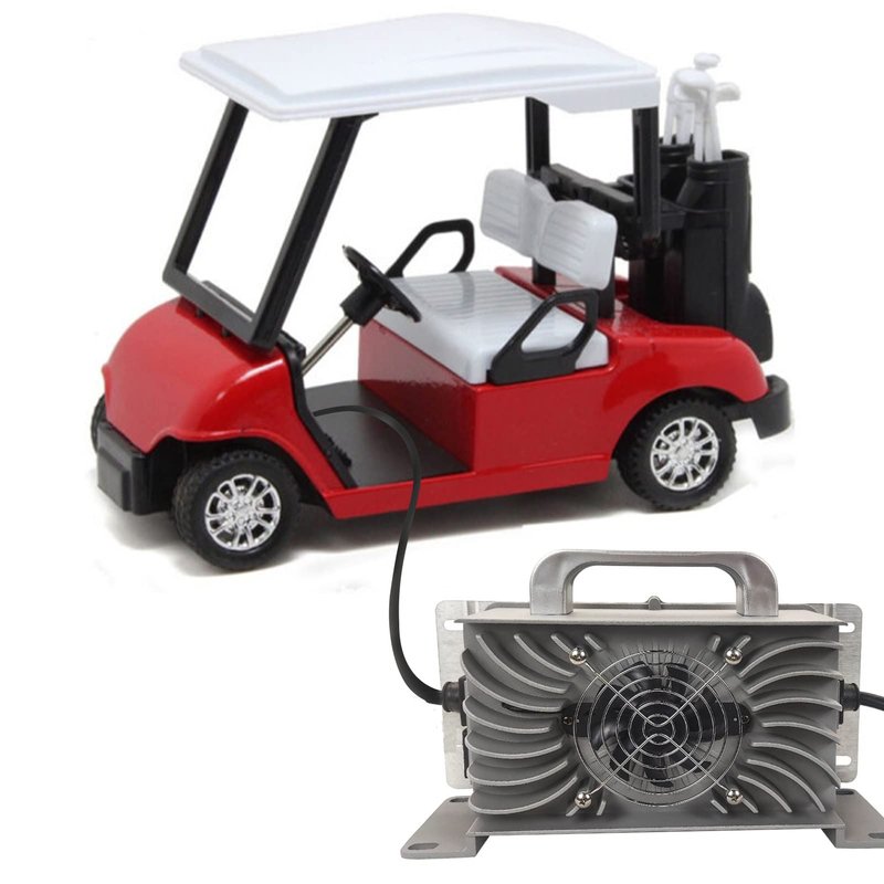 CAPTOK 36V 20AMP Golf Cart Waterproof Battery Charger for 36 Volt Club Car EZGO Yamaha Golf Carts with Crowfoot Plug