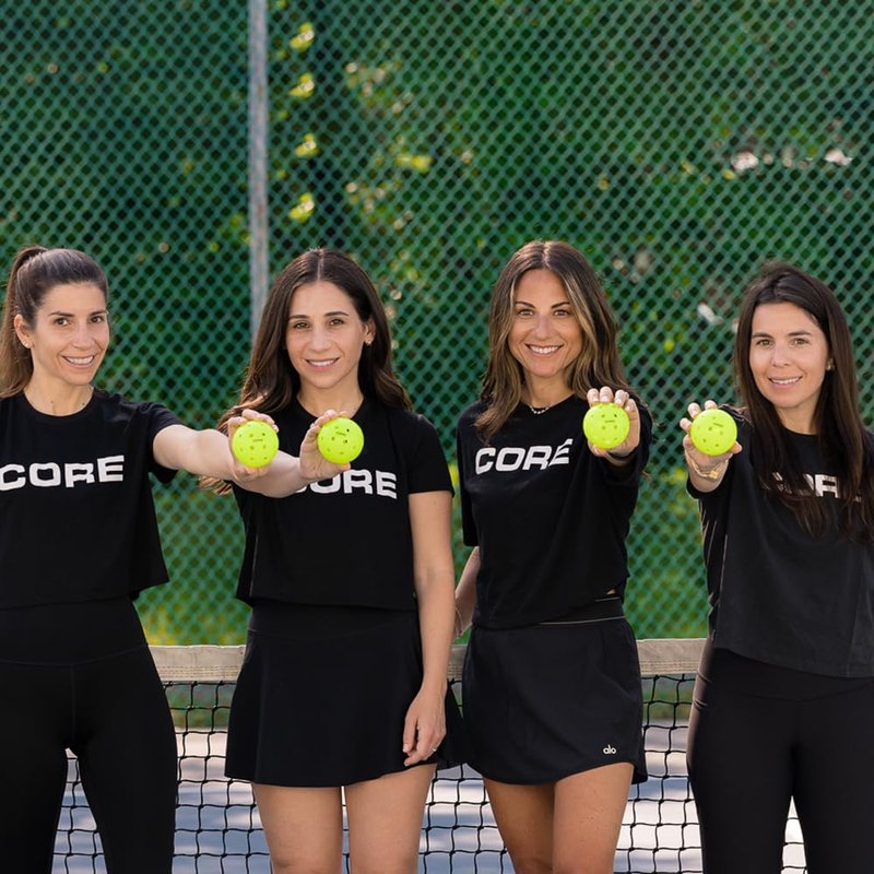 CORE Pickle ball Balls for Professionals and All Levels of Play Balls with 40 Holes -USA Pickle ball Approved Durable Outdoor Pickle ball (12 Balls)