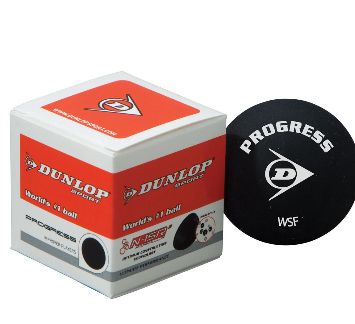 Dunlop Progress Squash Balls (Set of 3)