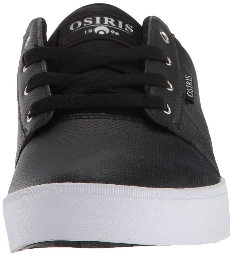 Osiris Men's Mesa Shoe, Black/White, 9 M US