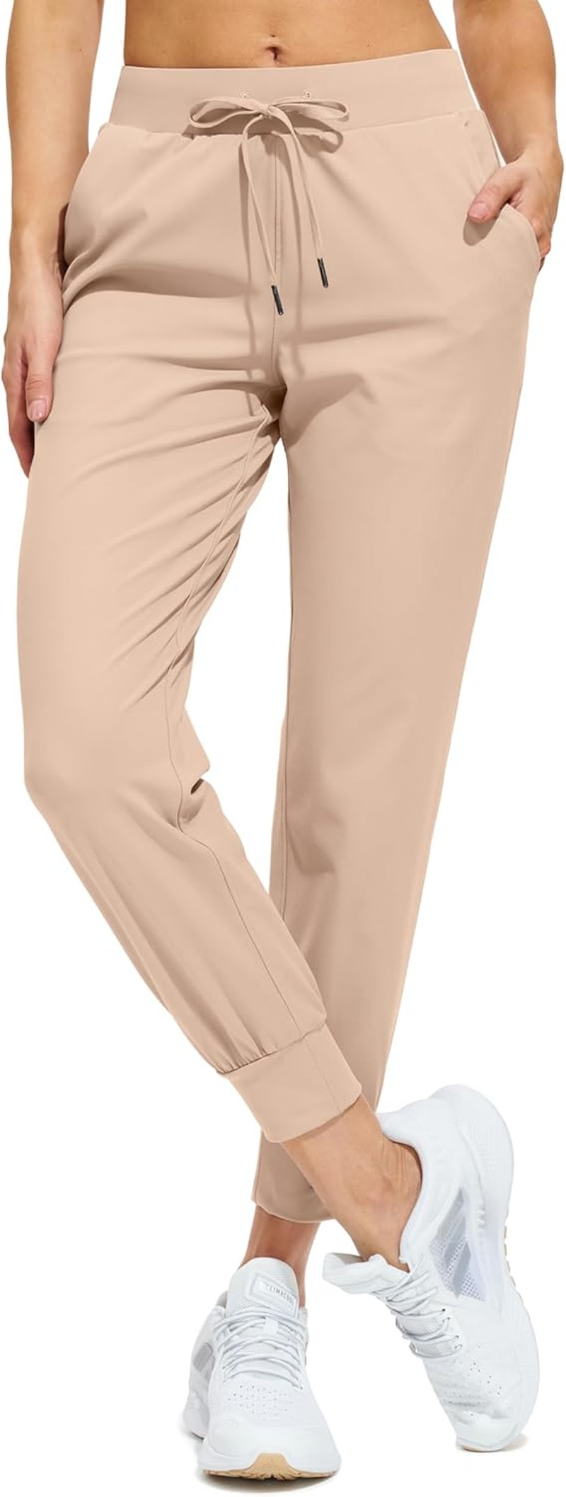 Libin Women's Athletic Jogger Pants - Tapered Sweatpants with Pockets | Petite, Regular, Tall Sizes